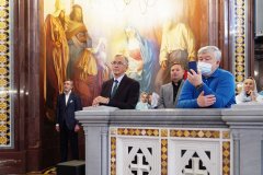 В праздник Рождества Пресвятой Богородицы правящий архиерей Гродненской епархии сослужил Предстоятелю Русской Церкви за Литургией в Храме Христа Спасителя в Москве В праздник Рождества Пресвятой Богородицы правящий архиерей Гродненской епархии сослужил Предстоятелю Русской Церкви за Литургией в Храме Христа Спасителя в Москве