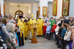 Общей молитвой начался учебный год в приходе храма Собора всех Белорусских святых в Гродно Общей молитвой начался учебный год в приходе храма Собора всех Белорусских святых в Гродно