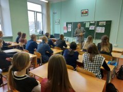 Иерей Сергий Семашко встретился с учащимися щучинской гимназии Иерей Сергий Семашко встретился с учащимися щучинской гимназии