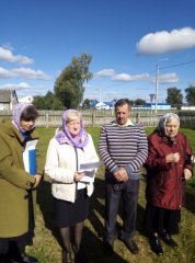 Освящен поклонный крест на приходе праведной Софии Слуцкой в городе Мосты Освящен поклонный крест на приходе праведной Софии Слуцкой в городе Мосты