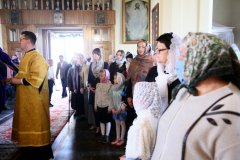 Епископ Антоний возглавил престольное торжество храма благоверного князя Александра Невского в агрогородке Вертелишки [+ ВИДЕО]