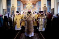 Епископ Антоний возглавил престольное торжество храма благоверного князя Александра Невского в агрогородке Вертелишки [+ ВИДЕО]