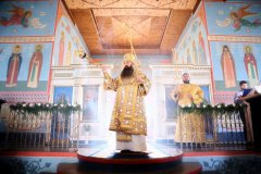 Епископ Антоний возглавил престольное торжество храма благоверного князя Александра Невского в агрогородке Вертелишки [+ ВИДЕО]