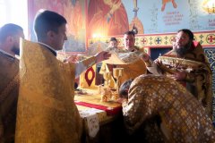 Епископ Антоний возглавил престольное торжество храма благоверного князя Александра Невского в агрогородке Вертелишки [+ ВИДЕО]