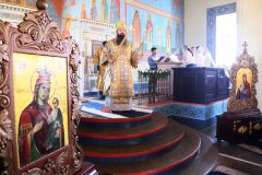 Епископ Антоний возглавил престольное торжество храма благоверного князя Александра Невского в агрогородке Вертелишки [+ ВИДЕО]