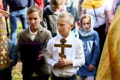 Епископ Антоний возглавил престольное торжество храма благоверного князя Александра Невского в агрогородке Вертелишки [+ ВИДЕО]