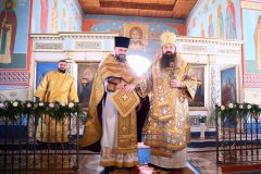 Епископ Антоний возглавил престольное торжество храма благоверного князя Александра Невского в агрогородке Вертелишки [+ ВИДЕО]