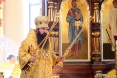 В Неделю 16-ю по Пятидесятнице архиепископ Антоний совершил Литургию в Покровском кафедральном соборе города Гродно [+ ВИДЕО]