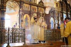 В Неделю 16-ю по Пятидесятнице архиепископ Антоний совершил Литургию в Покровском кафедральном соборе города Гродно [+ ВИДЕО]