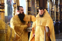 В Неделю 16-ю по Пятидесятнице архиепископ Антоний совершил Литургию в Покровском кафедральном соборе города Гродно [+ ВИДЕО]