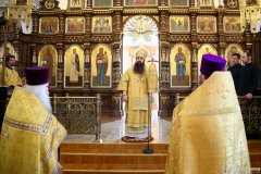 В Неделю 16-ю по Пятидесятнице архиепископ Антоний совершил Литургию в Покровском кафедральном соборе города Гродно [+ ВИДЕО]