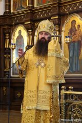 В Неделю 16-ю по Пятидесятнице архиепископ Антоний совершил Литургию в Покровском кафедральном соборе города Гродно [+ ВИДЕО]