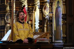 В Неделю 16-ю по Пятидесятнице архиепископ Антоний совершил Литургию в Покровском кафедральном соборе города Гродно [+ ВИДЕО]