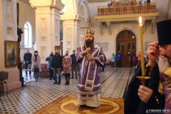 В канун Недели по Воздвижении архиепископ Антоний совершил всенощное бдение в Покровском кафедральном соборе города Гродно В канун Недели по Воздвижении архиепископ Антоний совершил всенощное бдение в Покровском кафедральном соборе города Гродно