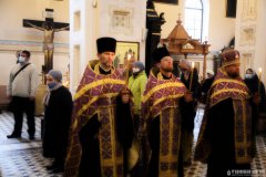 В канун Недели по Воздвижении архиепископ Антоний совершил всенощное бдение в Покровском кафедральном соборе города Гродно В канун Недели по Воздвижении архиепископ Антоний совершил всенощное бдение в Покровском кафедральном соборе города Гродно