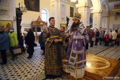 В канун Недели по Воздвижении архиепископ Антоний совершил всенощное бдение в Покровском кафедральном соборе города Гродно В канун Недели по Воздвижении архиепископ Антоний совершил всенощное бдение в Покровском кафедральном соборе города Гродно