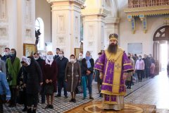 В Неделю по Воздвижении архиепископ Антоний совершил Литургию в Покровском кафедральном соборе города Гродно [+ ВИДЕО]
