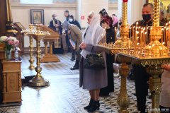 В Неделю по Воздвижении архиепископ Антоний совершил Литургию в Покровском кафедральном соборе города Гродно [+ ВИДЕО]