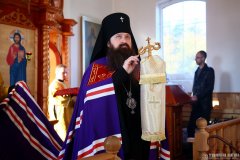 Архиепископ Антоний возглавил престольные торжества в храме святого апостола Иоанна Богослова деревни Демброво [+ ВИДЕО]