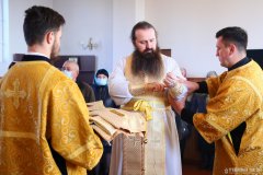 Архиепископ Антоний возглавил престольные торжества в храме святого апостола Иоанна Богослова деревни Демброво [+ ВИДЕО]