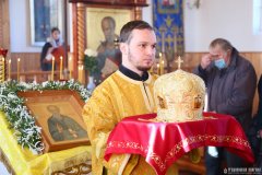 Архиепископ Антоний возглавил престольные торжества в храме святого апостола Иоанна Богослова деревни Демброво [+ ВИДЕО]