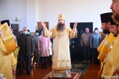 Архиепископ Антоний возглавил престольные торжества в храме святого апостола Иоанна Богослова деревни Демброво [+ ВИДЕО]
