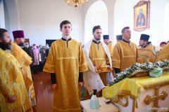 Архиепископ Антоний возглавил престольные торжества в храме святого апостола Иоанна Богослова деревни Демброво [+ ВИДЕО]