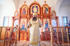 Архиепископ Антоний возглавил престольные торжества в храме святого апостола Иоанна Богослова деревни Демброво [+ ВИДЕО]