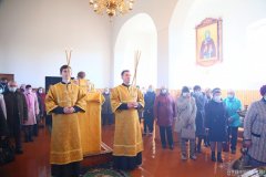 Архиепископ Антоний возглавил престольные торжества в храме святого апостола Иоанна Богослова деревни Демброво [+ ВИДЕО]