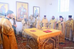 Архиепископ Антоний возглавил престольные торжества в храме святого апостола Иоанна Богослова деревни Демброво [+ ВИДЕО]