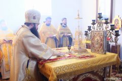 Архиепископ Антоний возглавил престольные торжества в храме святого апостола Иоанна Богослова деревни Демброво [+ ВИДЕО]