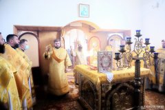 Архиепископ Антоний возглавил престольные торжества в храме святого апостола Иоанна Богослова деревни Демброво [+ ВИДЕО]