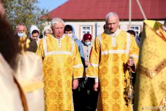 Архиепископ Антоний возглавил престольные торжества в храме святого апостола Иоанна Богослова деревни Демброво [+ ВИДЕО]