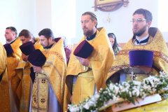 Архиепископ Антоний возглавил престольные торжества в храме святого апостола Иоанна Богослова деревни Демброво [+ ВИДЕО]