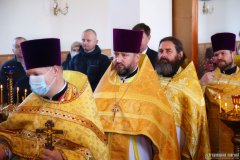 Архиепископ Антоний возглавил престольные торжества в храме святого апостола Иоанна Богослова деревни Демброво [+ ВИДЕО]