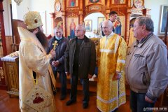 Архиепископ Антоний возглавил престольные торжества в храме святого апостола Иоанна Богослова деревни Демброво [+ ВИДЕО]
