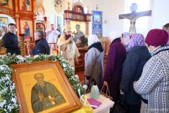 Архиепископ Антоний возглавил престольные торжества в храме святого апостола Иоанна Богослова деревни Демброво [+ ВИДЕО]