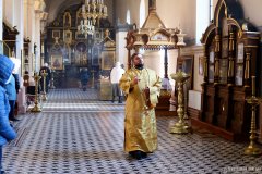 В канун Недели 16-й по Пятидесятнице архиепископ Антоний совершил всенощное бдение в Покровском кафедральном соборе города Гродно В канун Недели 16-й по Пятидесятнице архиепископ Антоний совершил всенощное бдение в Покровском кафедральном соборе города Гродно