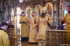 В канун Недели 16-й по Пятидесятнице архиепископ Антоний совершил всенощное бдение в Покровском кафедральном соборе города Гродно В канун Недели 16-й по Пятидесятнице архиепископ Антоний совершил всенощное бдение в Покровском кафедральном соборе города Гродно