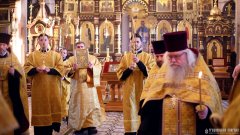 В канун Недели 16-й по Пятидесятнице архиепископ Антоний совершил всенощное бдение в Покровском кафедральном соборе города Гродно В канун Недели 16-й по Пятидесятнице архиепископ Антоний совершил всенощное бдение в Покровском кафедральном соборе города Гродно