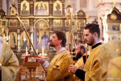 В канун Недели 16-й по Пятидесятнице архиепископ Антоний совершил всенощное бдение в Покровском кафедральном соборе города Гродно В канун Недели 16-й по Пятидесятнице архиепископ Антоний совершил всенощное бдение в Покровском кафедральном соборе города Гродно