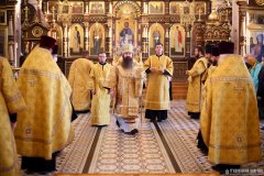 В канун Недели 16-й по Пятидесятнице архиепископ Антоний совершил всенощное бдение в Покровском кафедральном соборе города Гродно В канун Недели 16-й по Пятидесятнице архиепископ Антоний совершил всенощное бдение в Покровском кафедральном соборе города Гродно