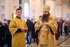 В канун Недели 16-й по Пятидесятнице архиепископ Антоний совершил всенощное бдение в Покровском кафедральном соборе города Гродно В канун Недели 16-й по Пятидесятнице архиепископ Антоний совершил всенощное бдение в Покровском кафедральном соборе города Гродно