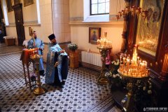 В канун праздника Покрова Пресвятой Богородицы архиепископ Антоний совершил всенощное бдение в Покровском кафедральном соборе города Гродно В канун праздника Покрова Пресвятой Богородицы архиепископ Антоний совершил всенощное бдение в Покровском кафедральном соборе города Гродно