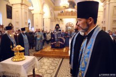 В канун праздника Покрова Пресвятой Богородицы архиепископ Антоний совершил всенощное бдение в Покровском кафедральном соборе города Гродно В канун праздника Покрова Пресвятой Богородицы архиепископ Антоний совершил всенощное бдение в Покровском кафедральном соборе города Гродно