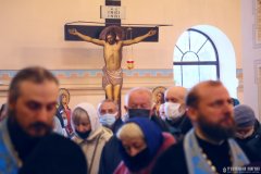 В канун праздника Покрова Пресвятой Богородицы архиепископ Антоний совершил всенощное бдение в Покровском кафедральном соборе города Гродно В канун праздника Покрова Пресвятой Богородицы архиепископ Антоний совершил всенощное бдение в Покровском кафедральном соборе города Гродно