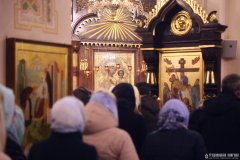 В канун праздника Покрова Пресвятой Богородицы архиепископ Антоний совершил всенощное бдение в Покровском кафедральном соборе города Гродно В канун праздника Покрова Пресвятой Богородицы архиепископ Антоний совершил всенощное бдение в Покровском кафедральном соборе города Гродно