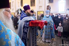 Архиепископ Антоний возглавил престольные торжества в Покровском кафедральном соборе города Гродно [+ ВИДЕО]