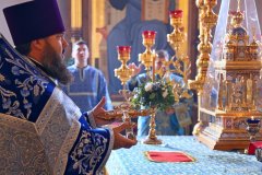 Архиепископ Антоний возглавил престольные торжества в Покровском кафедральном соборе города Гродно [+ ВИДЕО]