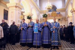 Архиепископ Антоний возглавил престольные торжества в Покровском кафедральном соборе города Гродно [+ ВИДЕО]